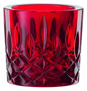 Nachtmann sklenený svietnik na čajovú sviečku Noblesse Red 1KS
