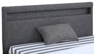 Čalúnená posteľ Verona 120 x 200 cm - šedá