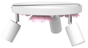 Bodové svietidlo FLOWER 3xGU10/8W/230V biela