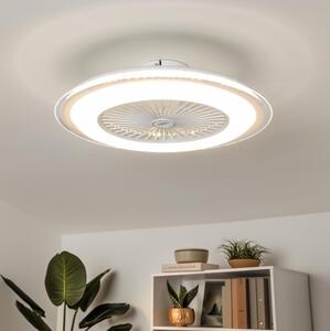 Brilagi - LED Stmievateľné svietidlo s ventilátorom RONDA LED/48W/230V biela + DO