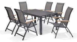 Polohovacie kreslo Essence 71,1x61,9x107,1cm, hliník