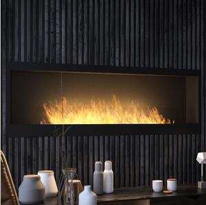 InFire - Vstavaný BIO krb 150x50 cm 4,2kW čierna