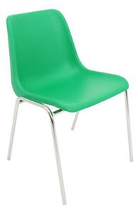Konferenčná stolička Maxi chrom Modrá