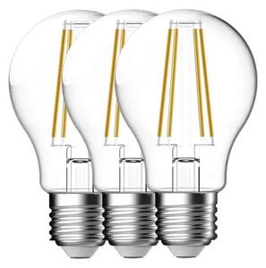 Nordlux - Žiarovky Smart 4,7W (600lm) 2200-6500K Clear 3-pack E27
