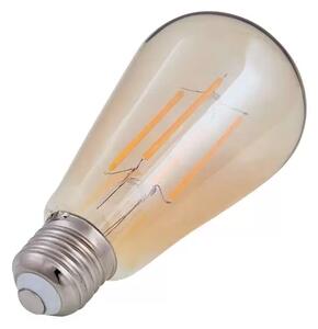 Lindby - Žiarovka LED 6W (500lm) Edison E27 Amber