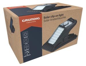 Grundig - LED solárne svietidlo so senzorom CLIP-ON LED/9W/3,7V IP44