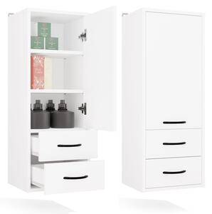TP Living Horná závesná kúpeľňová skrinka Nina II 35 cm biela