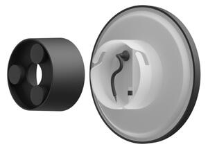 LED Vonkajšie nástenné svietidlo PIATTA LED/9W/230V 3000/4000/6000K IP44 čierna