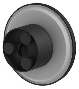 LED Vonkajšie nástenné svietidlo PIATTA LED/9W/230V 3000/4000/6000K IP44 čierna