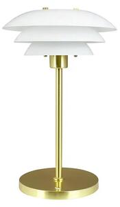 DybergLarsen - DL20 Prenosné Stolová Lampa Opál/Mosadz