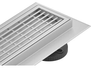 Mexen Flat M33 nerezový sprchový žľab 50 cm, nerez, 1033050-15