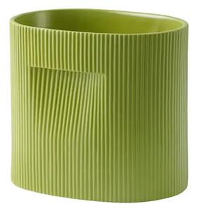 Muuto - Ridge Sadzačka H24 Moss Zelená