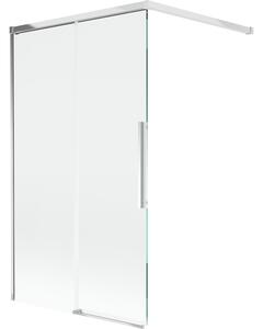 Mexen Rox 2-krídlový posuvný sprchový paraván 120 x 150 cm, transparentný, chróm - 8C9-120-003-01-00