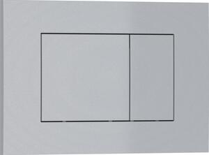 Mexen Tex 02 splachovacie tlačidlo, matný chróm - 6102-04
