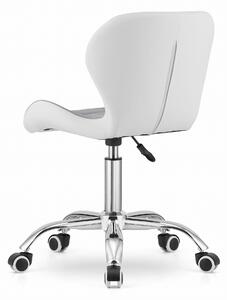 PreHouse Otočná stolička AVOLA - sivá a biela