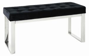 DLHÁ TABURETKA, kov, textil, 100/48/41 cm - Kreslá, Online Only