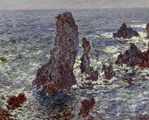 Obrazová reprodukcia The Rocks at Belle-Ile, 1886, Claude Monet