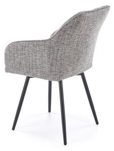 Halmar Jedálenská stolička / kreslo K576 sivá