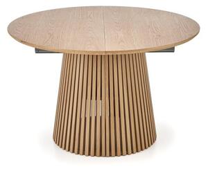 Halmar Okrúhly rozkladací jedálenský stôl FARGO 120(210)x120 prírodný