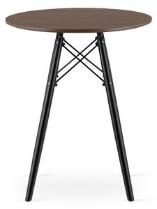Jedálenský stôl s doskou v dekore jaseň OSLO 60x60