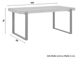 Jedálenský stôl Mila - Dekor Dub 180x90 Cm