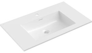 Mexen Otis zapustené umývadlo do dosky 81 x 46,5 cm, biela lesk - 25188000