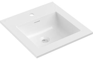 Mexen Otis umývadlo zapustené do dosky 46 x 46,5 cm, biela lesk - 25184500
