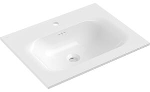 Mexen Vela umývadlo zapustené do dosky 61 x 46,5 cm, biely lesk - 25236000