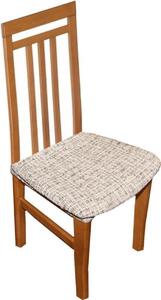 Forbyt, poťah elastický na sedák stoličky, andrea bieločierna komplet 2 ks