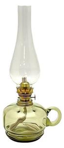 Petrolejová lampa MONIKA 34 cm lesná zelená