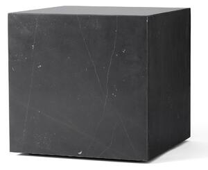 AUDO (MENU) Odkladací stolík Plinth Cubic, Black Marble
