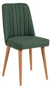 Kalune Design Jedálenská stolička Stormi z masívu borovice Atlantic/zelená