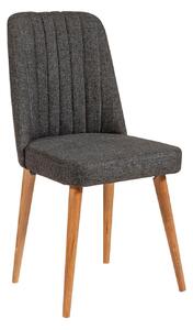 Kalune Design Jedálenská stolička Stormi z masívu borovice Atlantic/antracitová