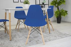Dekorstudio Dizajnová stolička ENZO L modrá Počet stoličiek: 1ks