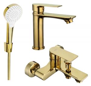 Mexen Royo R05 kúpeľňový set, zlatý - 72203R05-50