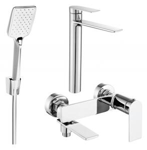 Mexen Zero R62 kúpeľňový set, chróm - 71113R62-00