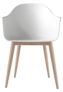 AUDO (MENU) Stolička Harbour Chair, Natural Oak / White