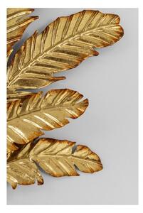 KARE DESIGN Sada 3 ks – Dekorácia na stenu Leaf Bouquet – zlatá 78,5 × 61 × 4,5 cm