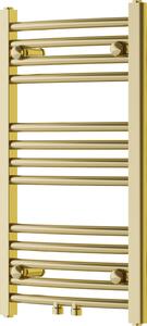 Mexen Ares, vykurovacie teleso 700x400 mm, 189 W, zlatá lesklá, W102-0700-400-00-50