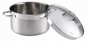 ADH Hrniec 24cm s pokrievkou nerez Comfort 421724