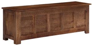 Úložný box z mangovníkového dreva 120x30x40 cm