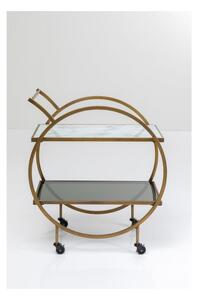 Servírovací stôl Loft Brass 85 × 74 × 39,5 cm KARE DESIGN