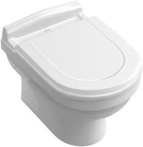 Villeroy & Boch Hommage - Závesné WC, CeramicPlus, biela 6661B0R1
