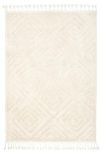 Koberec Berber 7061 Romby 3D ivory / slonová kosť / krémový