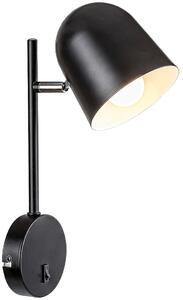 Rabalux Egon nástenná lampa 1x40 W čierna 5242