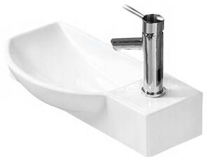 Mexen Hugo umývadlo na dosku ľavé 50 x 23 cm, biele - 21255000L