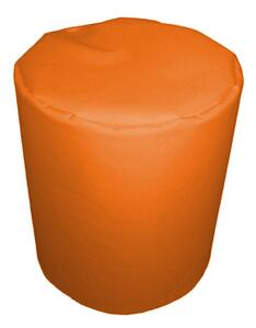 Malý sedací puf Boggy oranžový 35 x 45 cm
