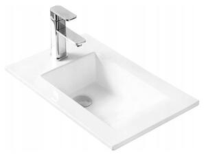 Mexen Alir vstavané umývadlo do dosky 34 x 55 cm, biele - 25503400