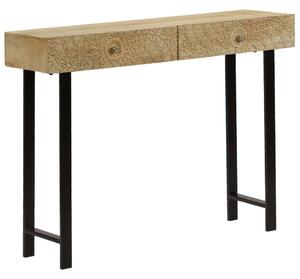 Konzolový stolík 102x30x79 cm masívne mangovníkové drevo