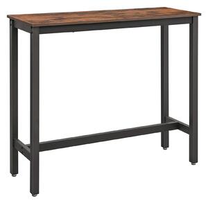 Barový stôl VASAGLE 100 × 120 × 40 cm